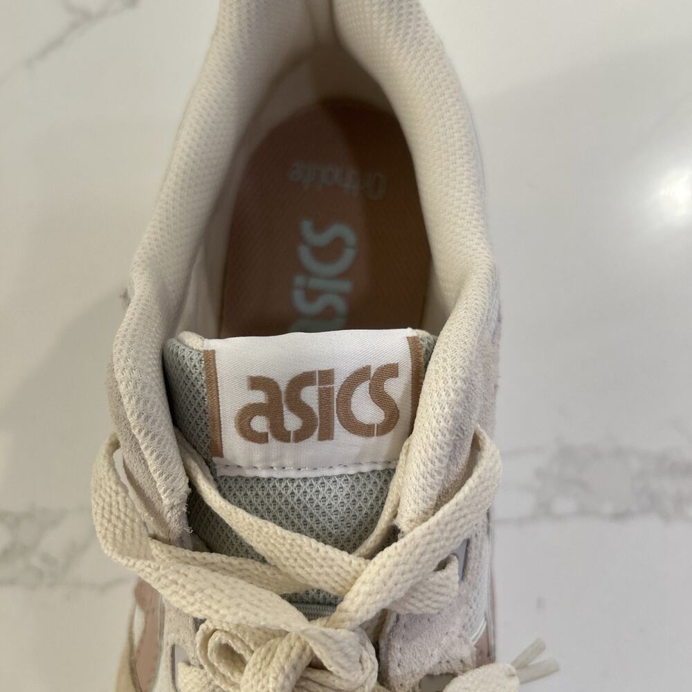 NEW ASICS LYTE CLASSIC Sportstyle Shoes 1202A306 Birch Dusty Steppe Womens Sz 11 - Picture 9 of 14